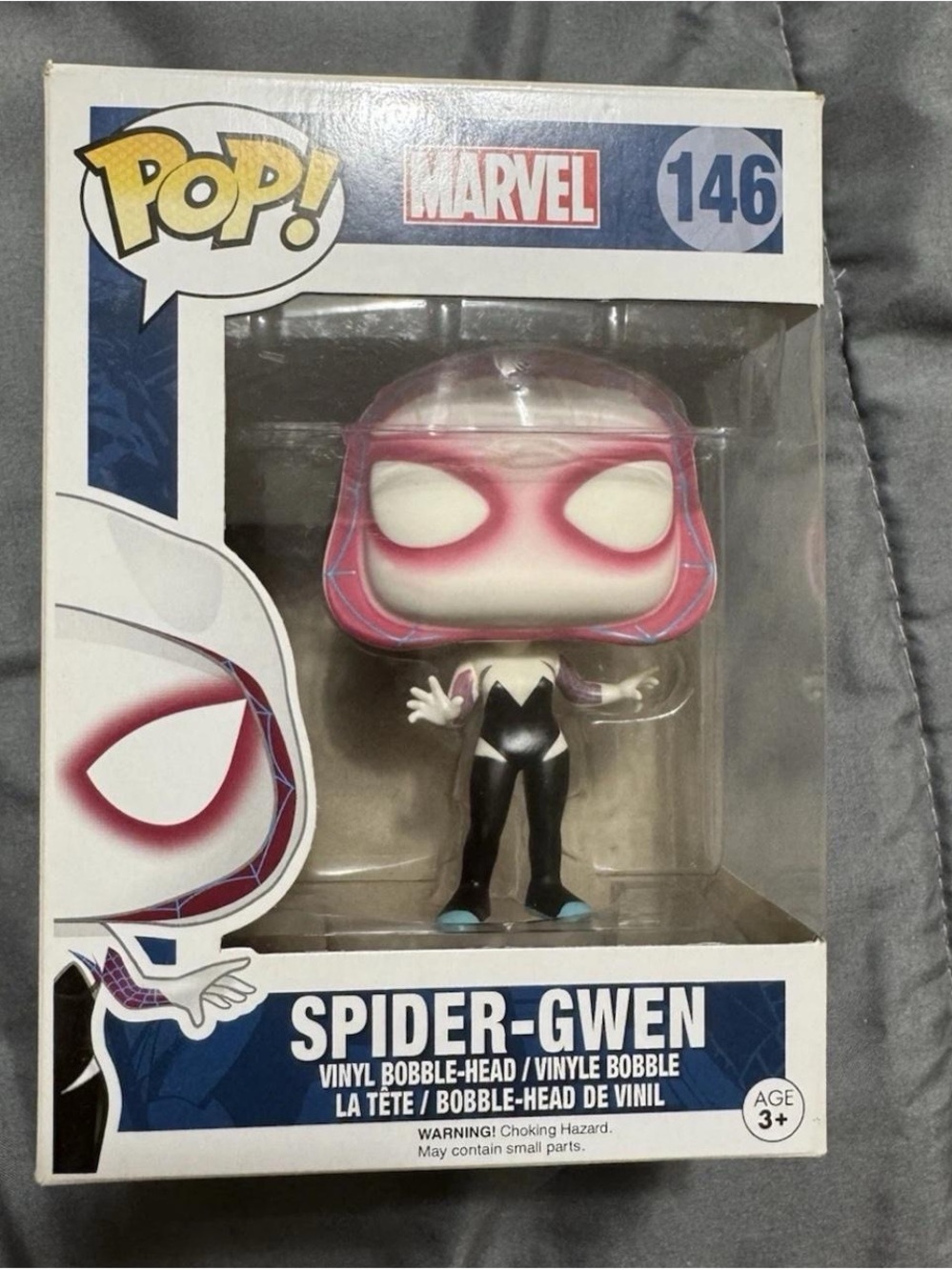 Funko Marvel Spider-Gwen Pop! Vinyl Figure - White, Pink & Black